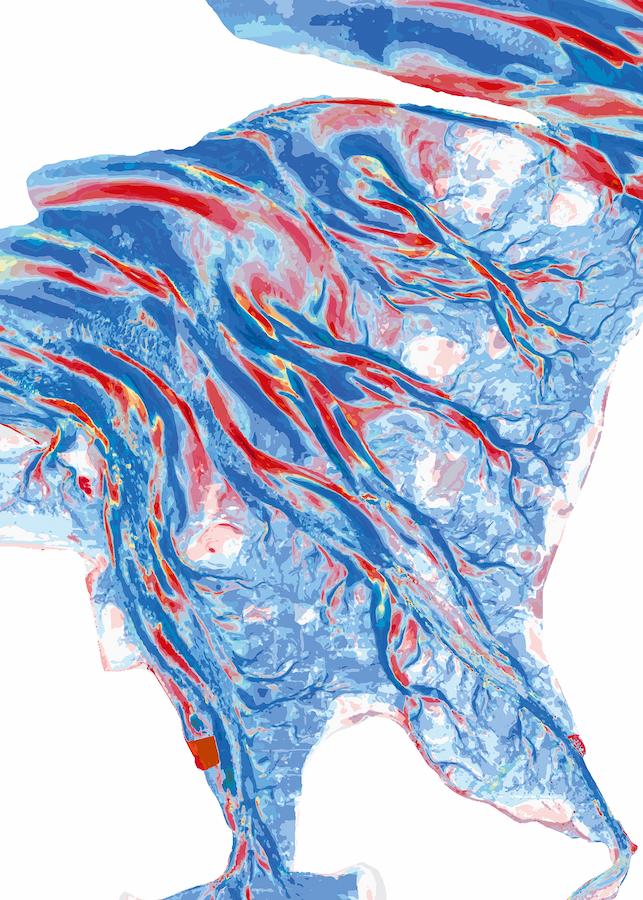 Versandung in der Nordsee